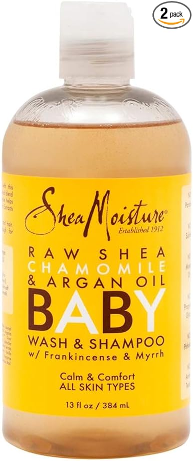 Shea Moisture Baby Wash & Shampoo Head To Toe 13oz Chamomile & Argan Oil by Shea Moisture - BeesActive Australia