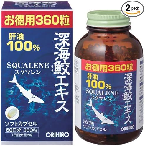 Value 360 tablets [Set of 2] Orihiro Deep Sea Shark Extract Capsules - BeesActive Australia