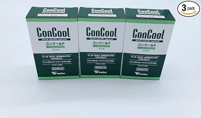 Weltec Competition F, 3.4 fl oz (100 ml) x 3, Quasi-drug, Mint - BeesActive Australia
