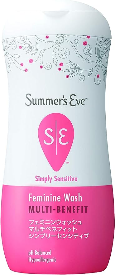 Summer's Eve Summer's Eve Feminine Wash Multi Benefit Simply Sensitive (237ml) - BeesActive Australia