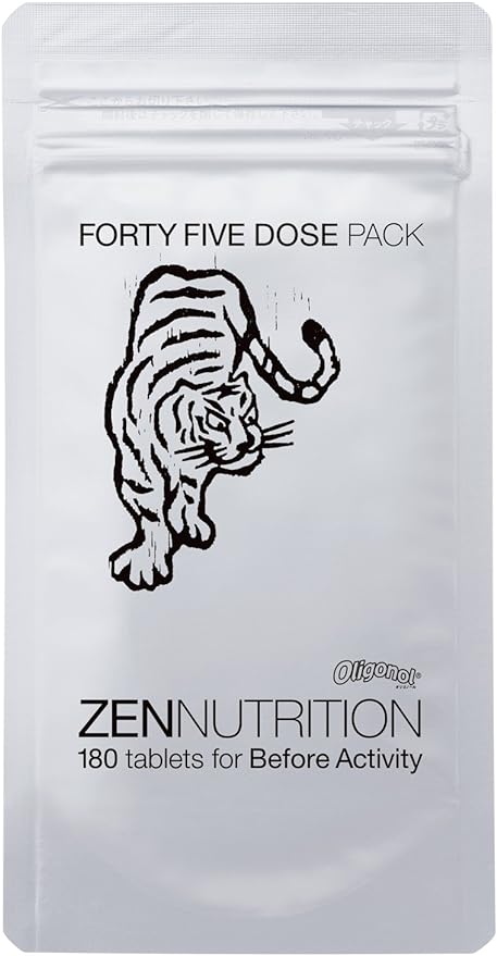 Zen Nutrition Supplement to drink before exercise BEFORE Tora 180 tablets 180257 - BeesActive Australia