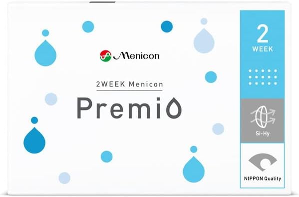 2WEEK Menicon Premio [BC] 8.6 [PWR] -3.00 6 pieces - BeesActive Australia