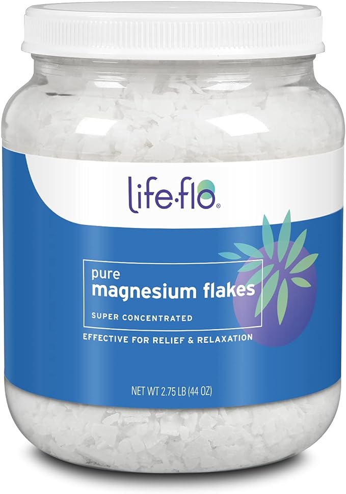 Life-flo Pure Magnesium Flakes Magnesium Chloride Brine 2 75 lbs 44 oz - BeesActive Australia