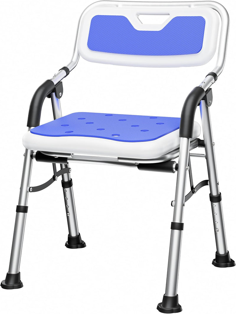 Toyotsu All-Life Shower Bench G-Style (Foldable, Adjustable Seat Height, No Assembly Required) - BeesActive Australia