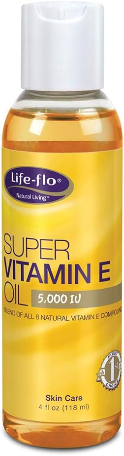 Life-flo, Super Vitamin E Oil, 5,000 IU, 4 fl oz - BeesActive Australia