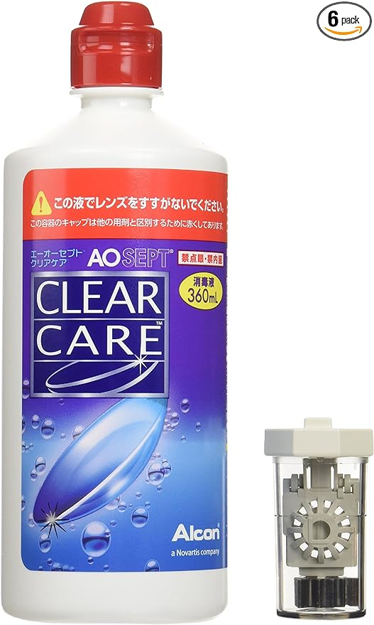 AO Cept Clear Care 12.2 fl oz (360 ml) x 6 Bottles - BeesActive Australia