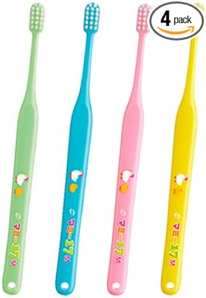 [Children's toothbrush] Oral care for dentists [Set of 4] Mummy 17M (medium) assortment - BeesActive Australia