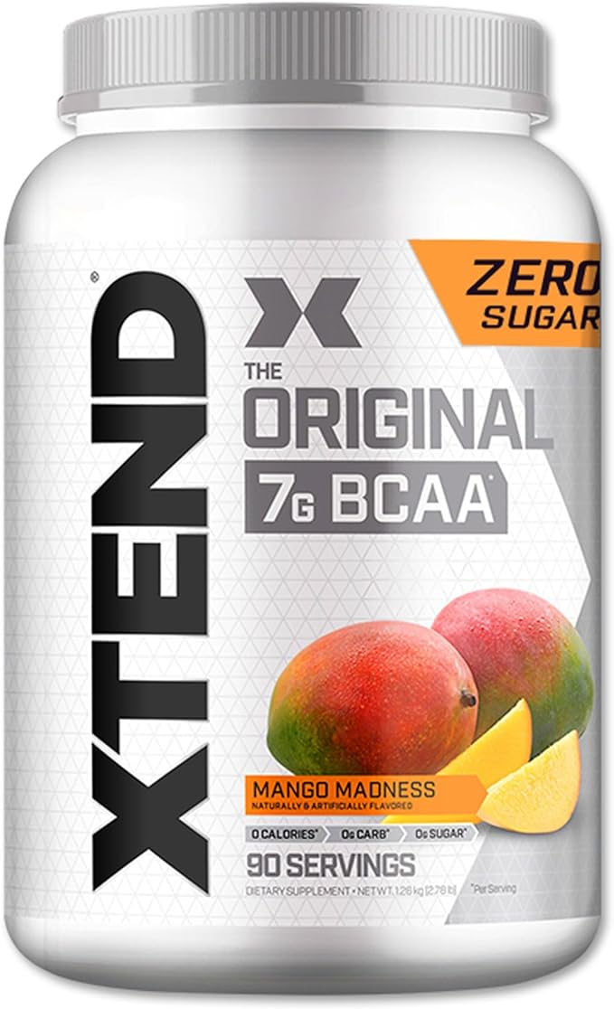 Scivation Xtend BCAA 7000mg Mango Madness 90 servings Glutamine 2,500mg [Parallel import goods] - BeesActive Australia