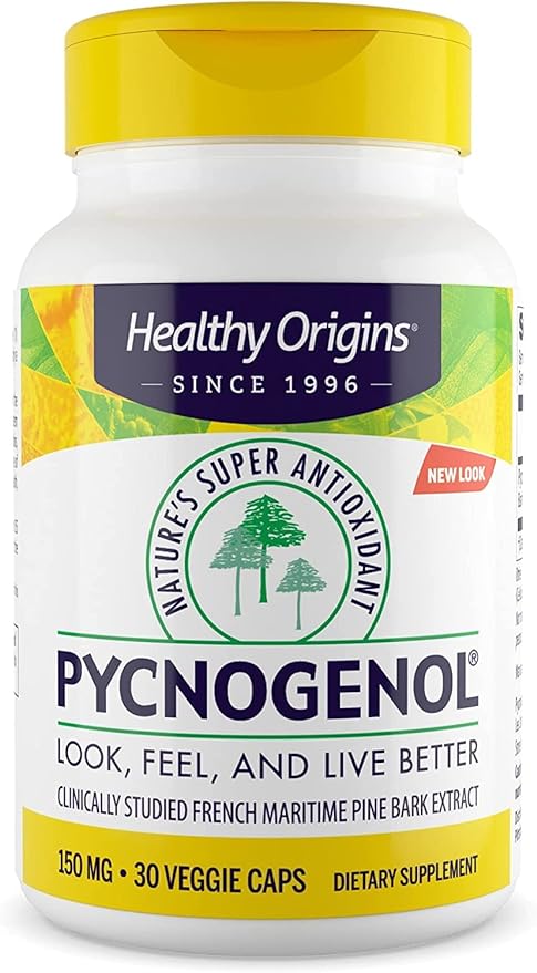 Healthy Origins Pycnogenol 150mg 30 Veggie Capsules [Directly shipped overseas] [Parallel import product] - BeesActive Australia