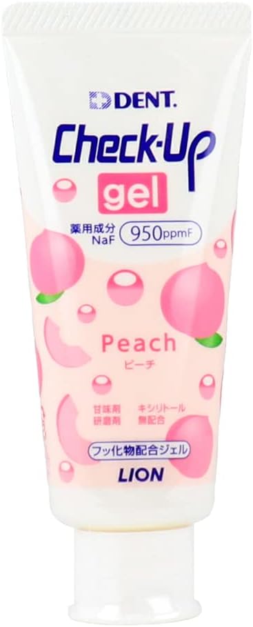 Lion Check Up Gel Peach 60g - BeesActive Australia