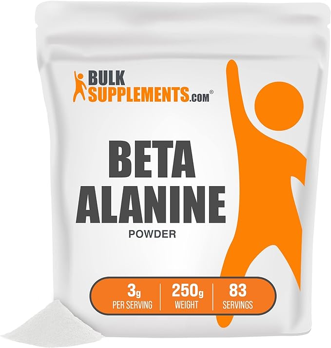BulkSupplements Pure Beta Alanine Powder (250 grams) by BulkSupplements - BeesActive Australia