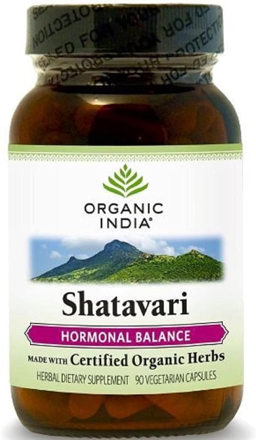[Regular Imported Product] Organic India Shatavari Supplement 90 Veggie Capsules - BeesActive Australia
