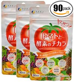 Fine Lycopene Tomato and Enzyme Power 90 tablets Kintoki Ginger Powder Black Pepper Extract Plant Enzyme Domestic Production Set of 3 - BeesActive Australia