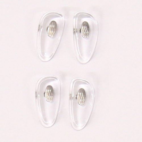 Nose Pads (Silicone Type) Box Butterfly Large [Silver] 2 Pairs - BeesActive Australia