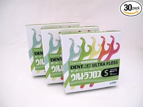 Lion DENT EX Ultra Floss, Pack of 10 (Small Interdental) (3 Boxes) -  Australia