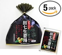 Kyushin Pharmaceutical Adult Field/Ginger Soaks 18gx5 Bag - BeesActive Australia