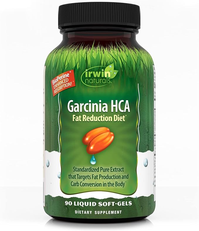 Irwin Naturals - Garcinia HCA Fat Reduction Diet - 1 Softgel - BeesActive Australia