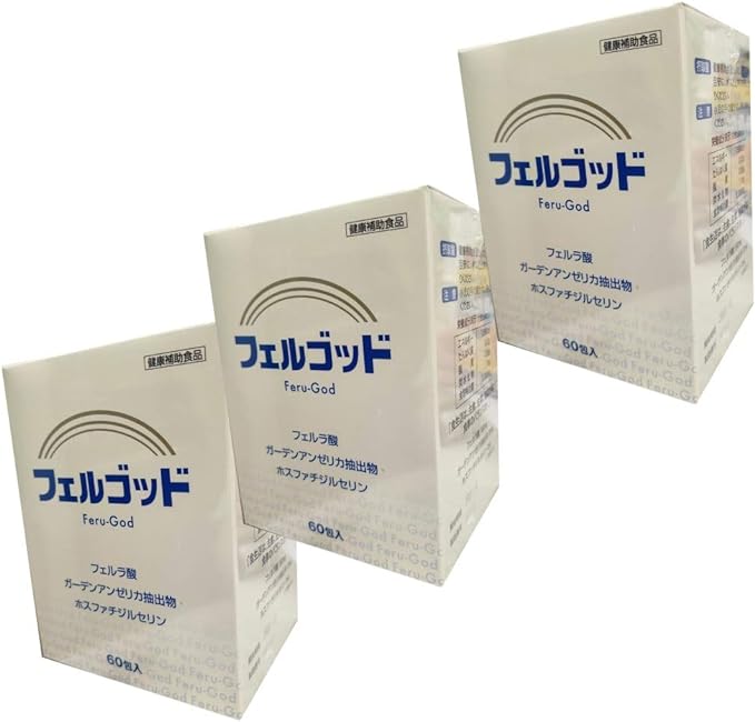 FELGOD 4.2 oz (120 g) (2 g) x 60 Packs), 3 Boxes - BeesActive Australia
