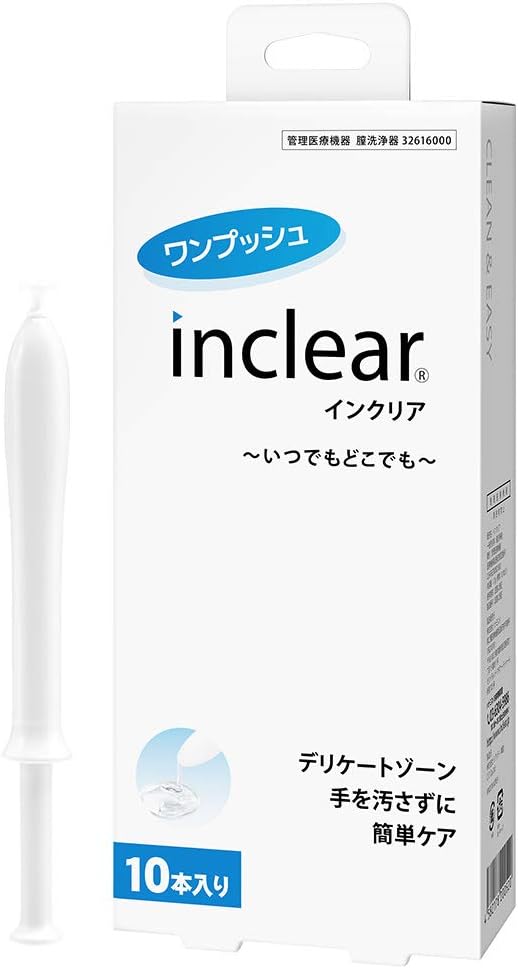 Vaginal irrigator Inclear 10 pieces -  Australia