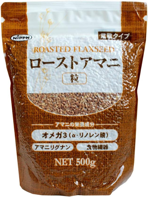 [mamapan] Roasted flaxseed grains Nippun 500g superfood flax - BeesActive Australia