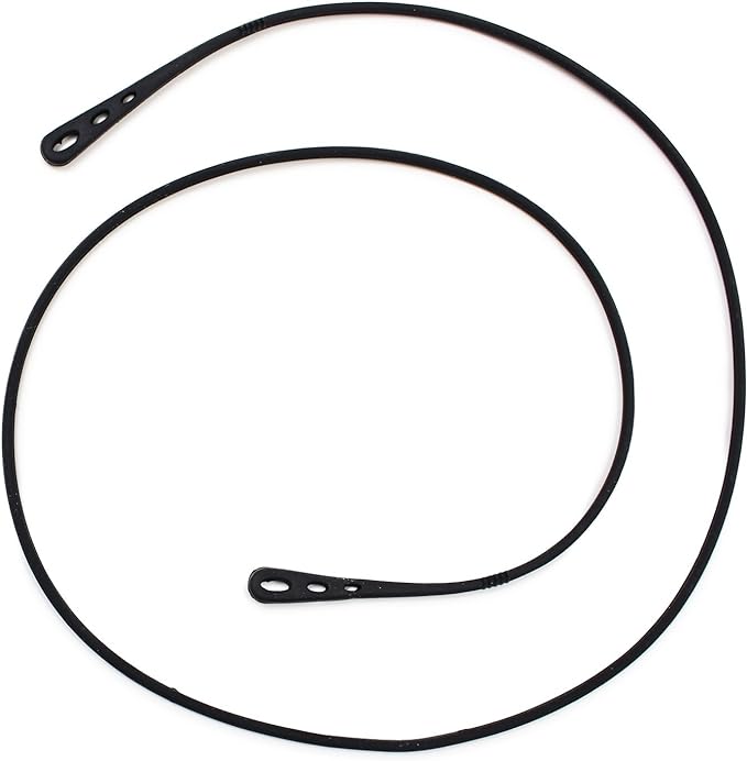 Pearl Glass Cord Silicone, 23.6 inches (60 cm), Black FG-23 - BeesActive Australia