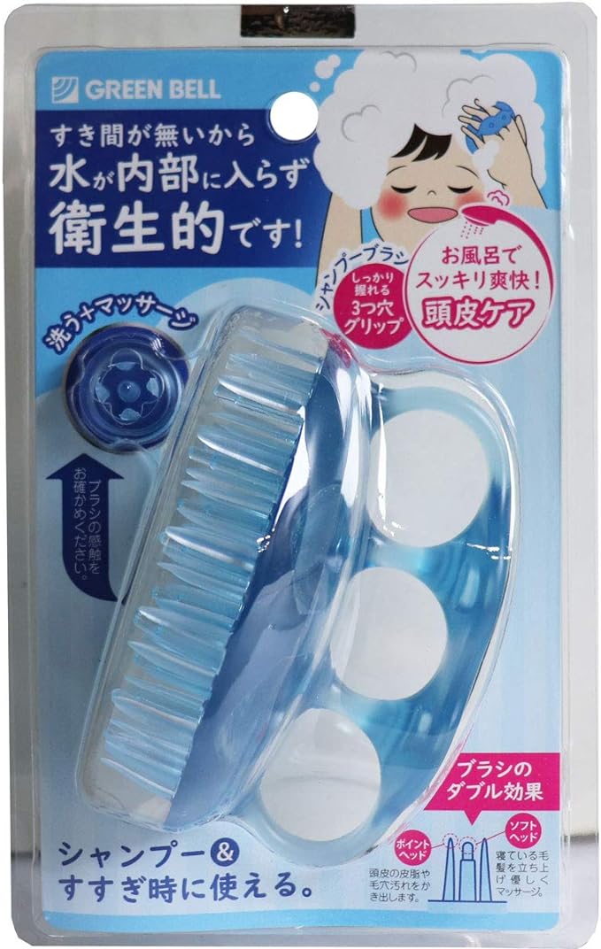 Green Bell Shampoo Brush Blue -  Australia