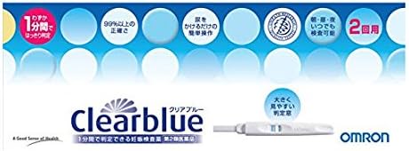 Omron Pregnancy Test Clear Blue PB 2 times x 2 - BeesActive Australia
