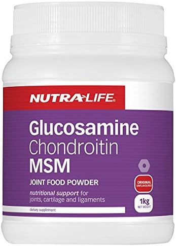 Glucosamine Chondroitin MSM Powder 1kg Tasteless - BeesActive Australia