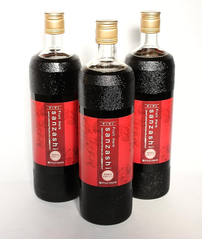Style Create Co., Ltd. Fruit Herb Sanzashi (for diluting) 30.4 fl oz (900 ml), Dilution Type, Set of 3 - BeesActive Australia