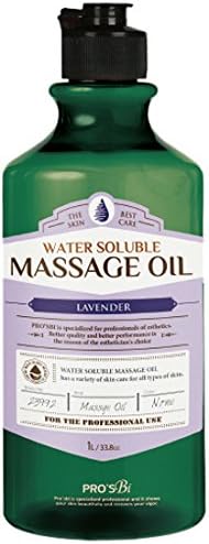 Prozbi Water Soluble Massage Oil Lavender 3.3 gal (1 L) Water Soluble Body Oil Large Capacity - BeesActive Australia