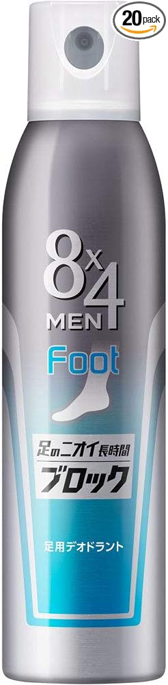 Kao 8x4 Men Foot Spray 4.6 oz (135 g) x 5 Pieces -  Australia