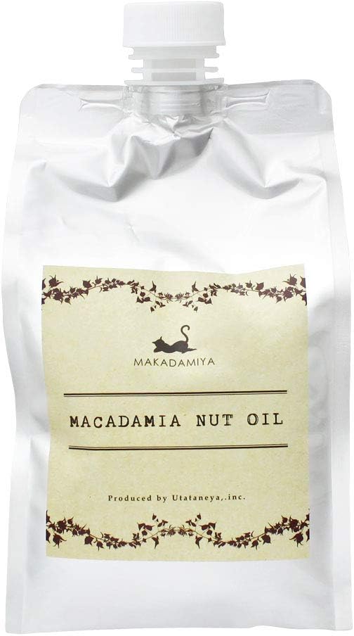 Makadamiya Macadamia Nut Oil, 33.8 fl oz (1000 ml), Refill (Pouch Type), Commercial Use, Large Capacity - BeesActive Australia