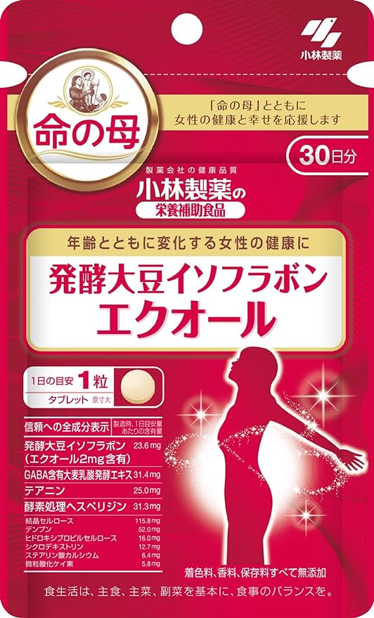 Kobayashi Pharmaceutical's nutritional supplement Equol 30 tablets for about 30 days - BeesActive Australia