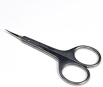 Made In Germany, Solingen Axion Concord Shape Eyebrow Scissors/Prep Tip Warping, Ultra Fine Point, Classic Smoke Finish # slg008985fba -  Australia