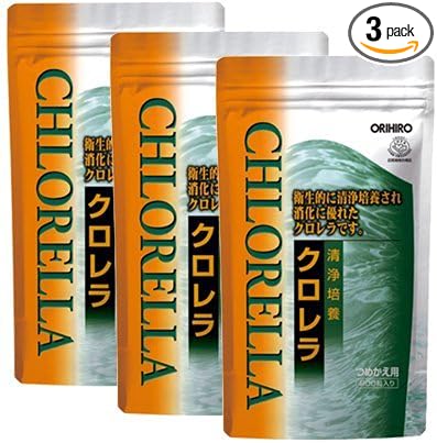 orihiro Purifier Incubator Chlorella Refill for Aluminum bags (900 Count) [3 Set] - BeesActive Australia