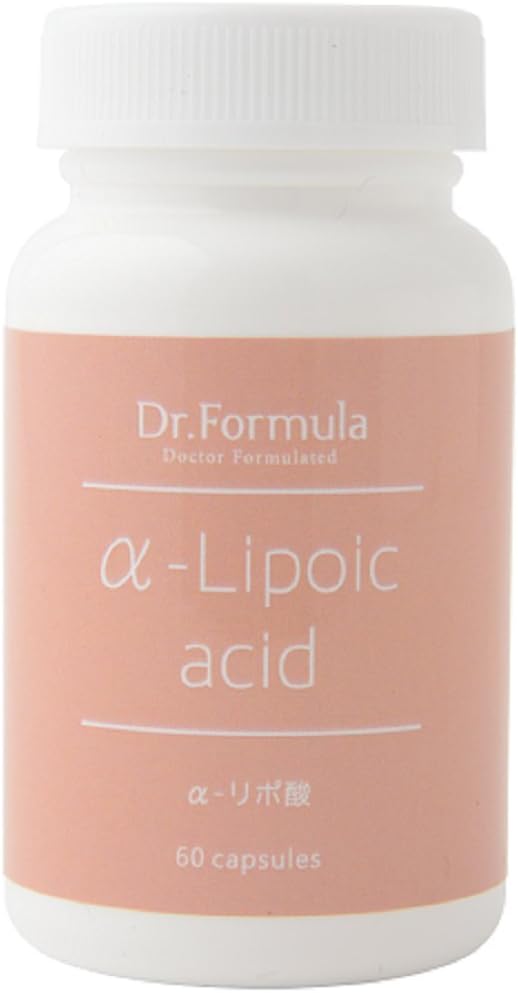 Supervised by a doctor Dr.Formula α-lipoic acid 30 days supply 60 tablets Made in Japan α-ripoic acid - BeesActive Australia