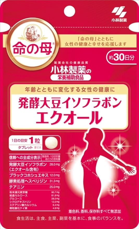 Set Items: Kobayashi Pharmaceutical Equor, 30 Tablets, Approx. 30 Day Supply x 2 Set - BeesActive Australia