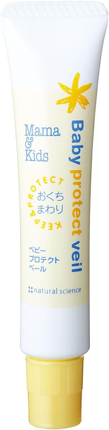 Mama & Kids Baby Protection Veil, 0.6 oz (18 g), Hypoallergenic Skin Care, Prevents Irritation of Mouth, Newborns, No Fragrances - BeesActive Australia
