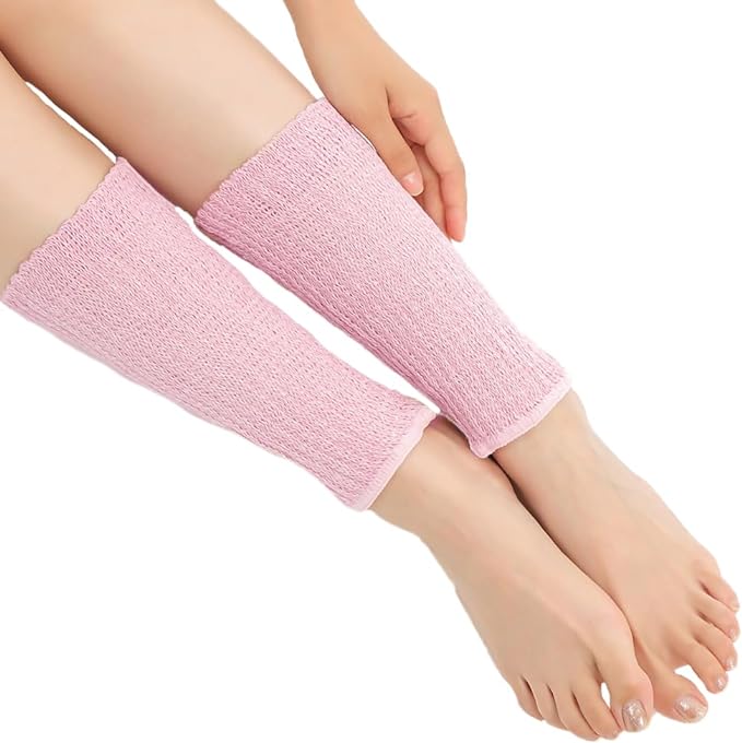 [M&M Socks] Leg Warmers, Silk, Cotton, Inside, Silk, Outside, Cotton, Double Knit, Made in Japan, Short Length, Women's, Warming, Cold Relief, Cold Relief, 23cm - BeesActive Australia