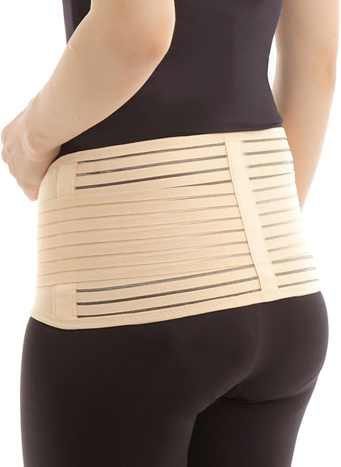 SPORTIA Pelvic Support Belt, Pelvic Belt, Pelvic Correction, Women's, Beige, L - BeesActive Australia