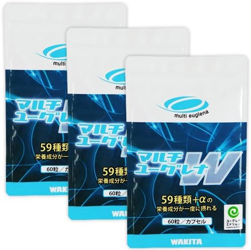 [Multi Euglena W] 60 grain pouch x 3 bags set Euglena Midorimushi Supplement - BeesActive Australia