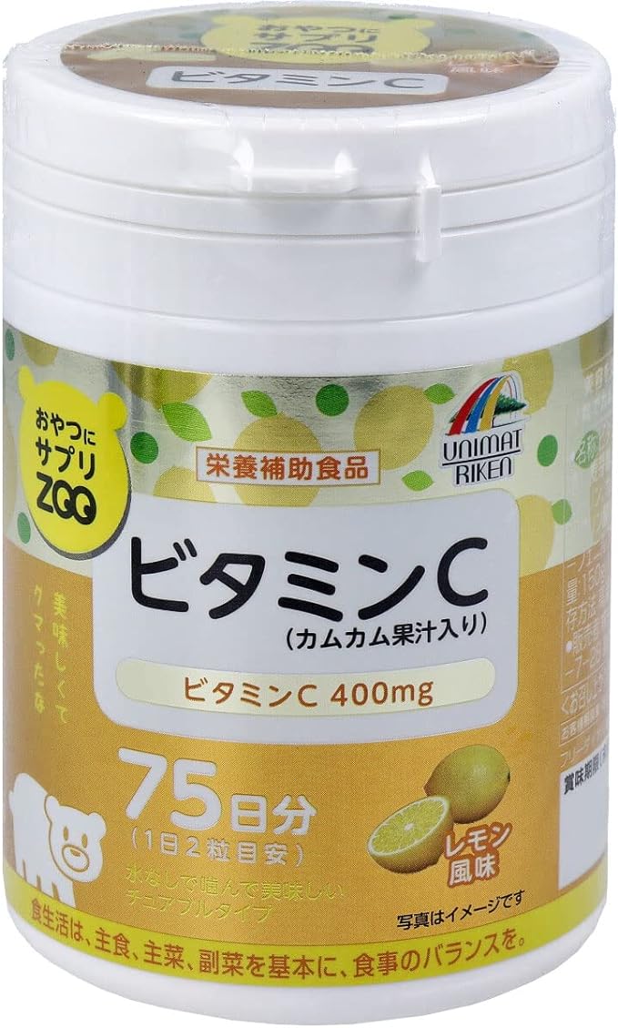 Unimat Triken Snack Supplement ZOO Vitamin C Chewable 150g - BeesActive Australia