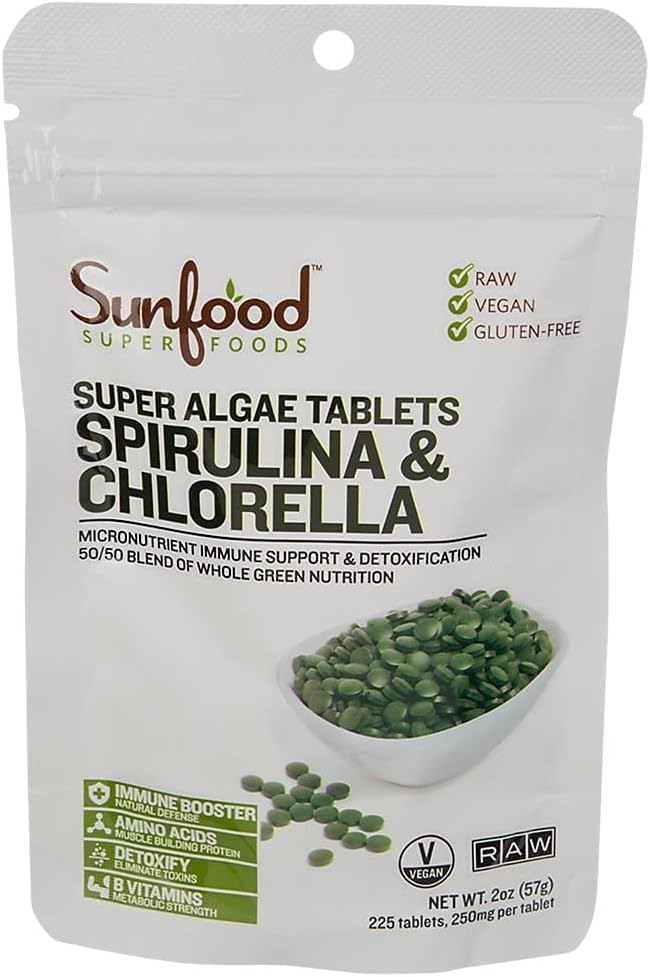 supirurina & Chlorella Tablets - BeesActive Australia
