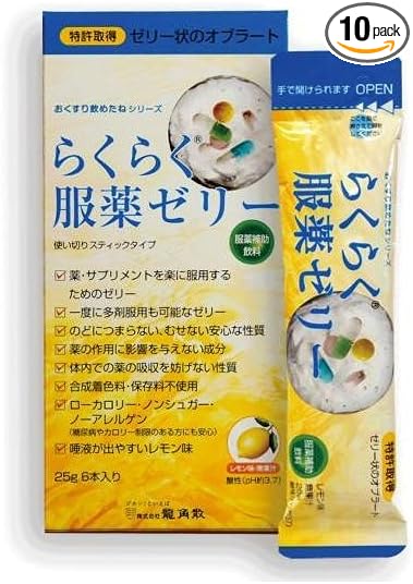 Easy Medically Jelly Stick Type G × 6 Pieces × 10 Set of < Dragons Corners Loose > - BeesActive Australia