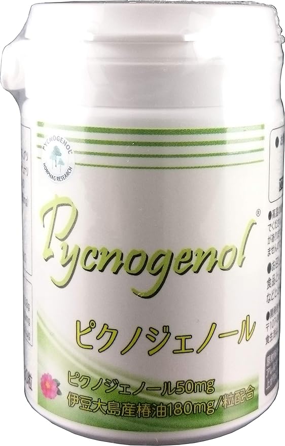 Pharmaceutical Yamashita Pharmacy, Picnogenol, 30 Capsules, French Coastal Pine Bark Extract, Izu Oshima Camellia Oil - BeesActive Australia