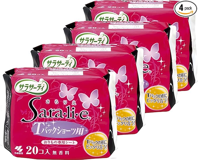 Sarasati Sararie T-back Shorts Unscented Sheet Set of 20 x 4 Packs - BeesActive Australia
