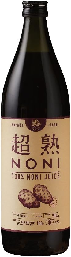 Super Ripe Noni 100% Noni Juice Aged Type 900ml 1 bottle - BeesActive Australia