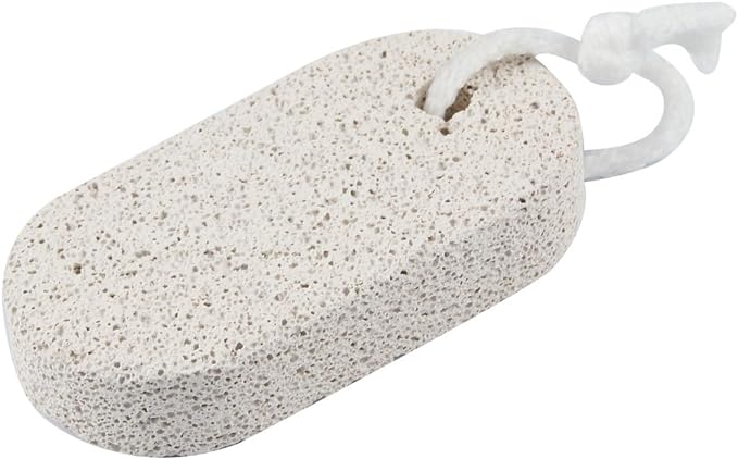 uxcell Natural Pumice Stone Oval Foot Sanding File Foot Heel Callus Remover Professional Foot Pedicure Tool Exfoliating Stone Foot Scrubber for Hard Cracked Skin - BeesActive Australia