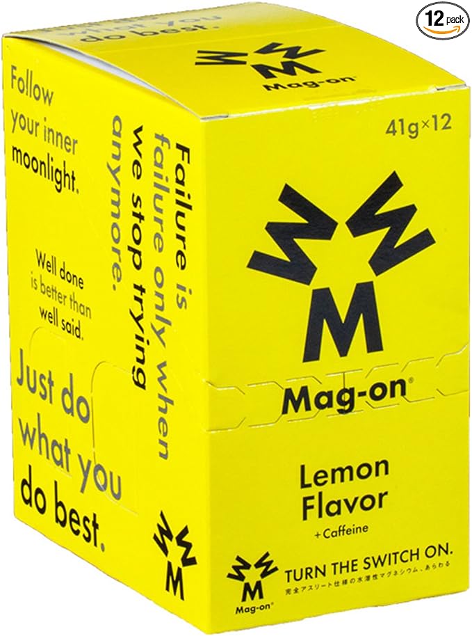 Mag-on TW210179 Energy Gel, Lemon Flavor, Pack of 12 - BeesActive Australia
