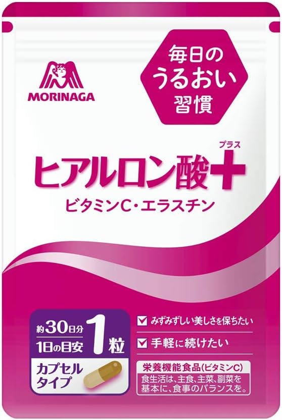 Morinaga & Co. Drink Hyaluronic Acid 1 Bag 24 Capsule about 24 Days Minutes - BeesActive Australia